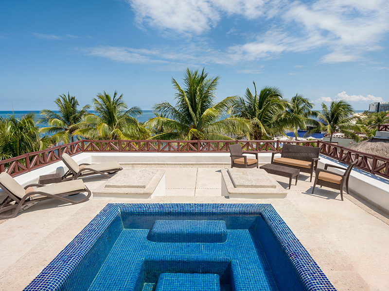 Desire Pearl penthouse suite terrace
