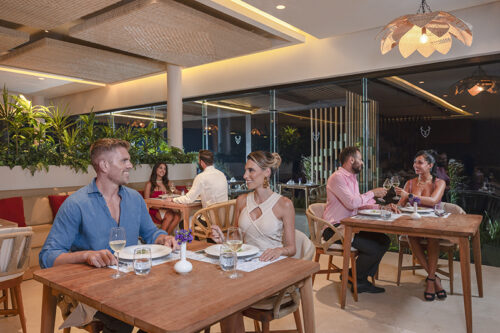 Eros restaurant at Desire Riviera Maya