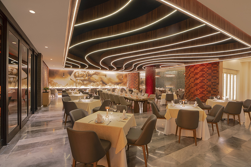 Dining at Temptation Cancun