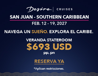 Desire West Indies Cruise 2027