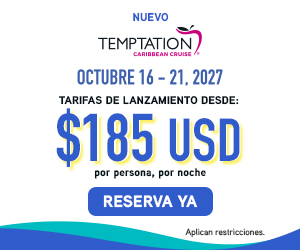 Temptation Caribbean Cruise October 2027