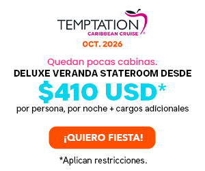 Temptation Caribbean Cruise October 2026