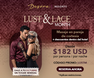 Lust & Lace Month at Desire Riviera Maya Resort
